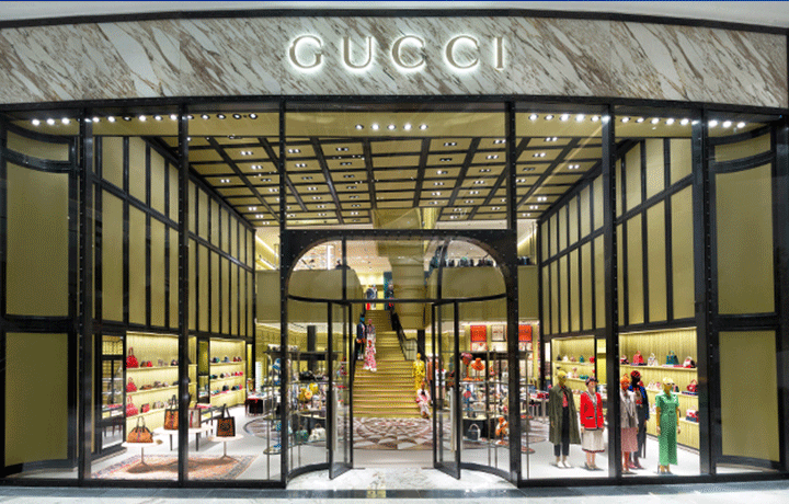  GUCCI SALLE D'ESPOSITION 