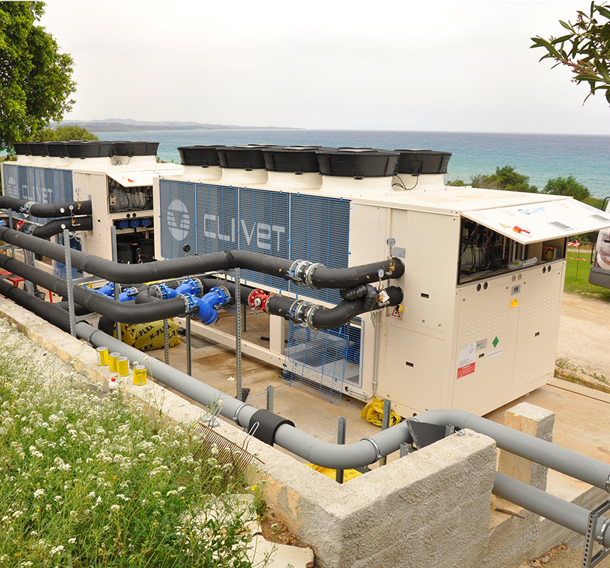 Torre del Barone air conditioning plant