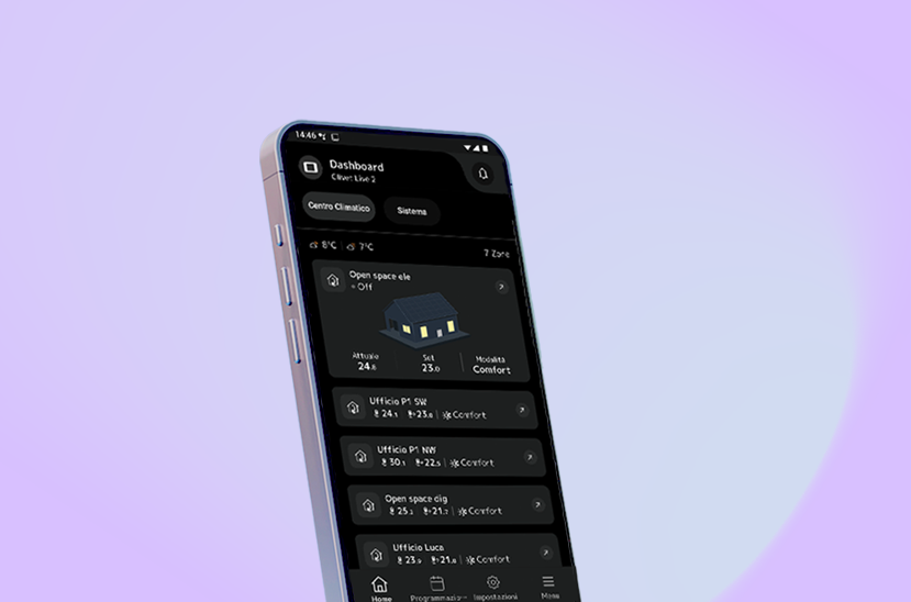 Verwalten Sie den Komfort mit Smartliving