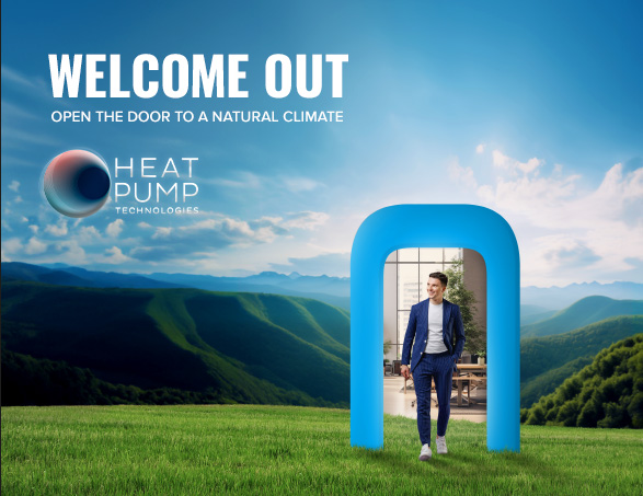 WELCOME OUT: il 2 e 3 aprile entra nello stand Clivet ad Heat Pump Technologies