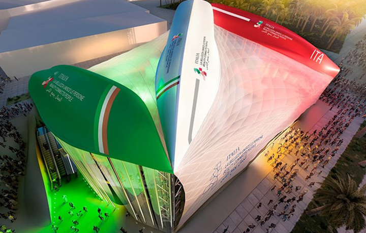 Italien-Pavillon auf der Expo 2020