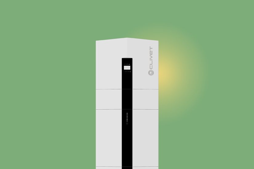 Sinergy by Clivet: Schließen Sie ein elektrisches Speichersystem an Ihre Wärmepumpe an